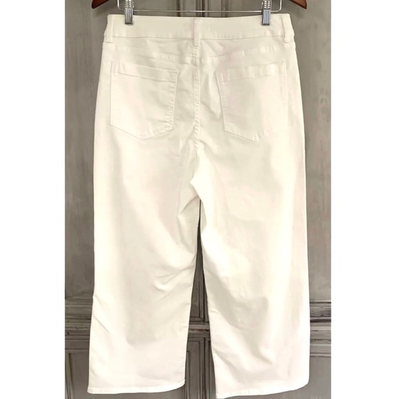 Chelsea & Violet Marbella French Winter White Crop Jeans 29 31 - Picture 2 of 11